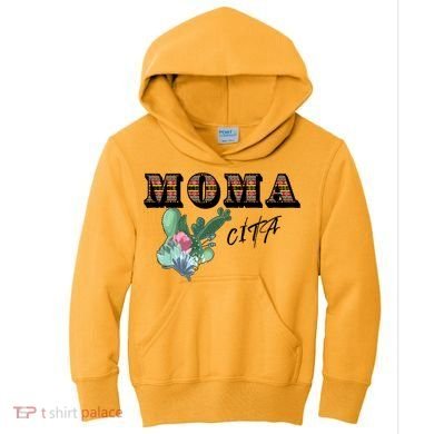 Mamacita Cinco De Mayo Cactus Fiesta Kids Hoodie