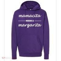Mamacita Needs A Margarita Hoodie thumb 0