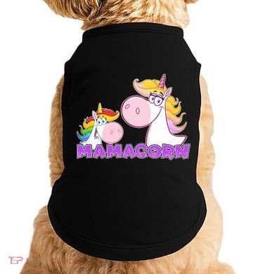 Mamacorn Mom Unicorn Doggie Tank
