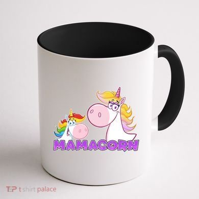 Mamacorn Mom Unicorn Coffee Mug back