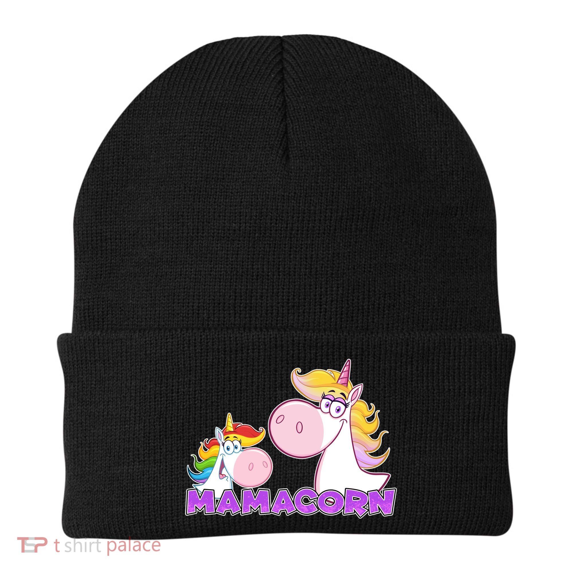 Mamacorn Mom Unicorn Beanie