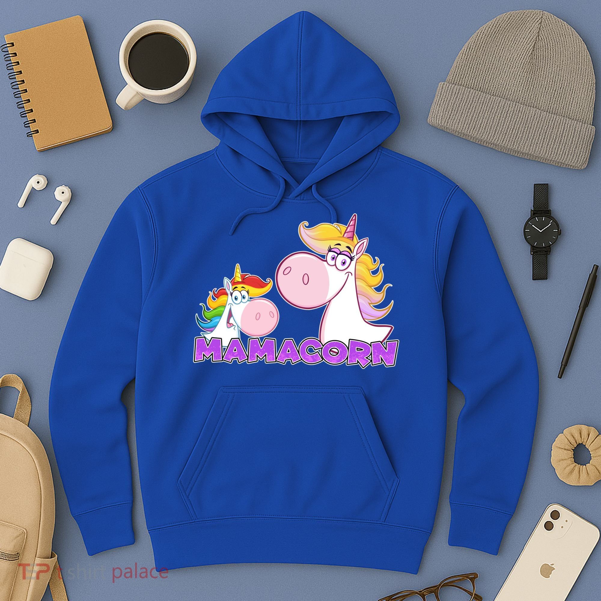 Mamacorn Mom Unicorn Hoodie