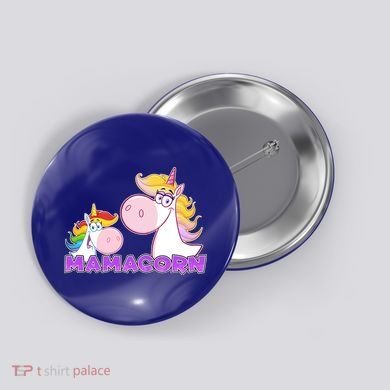 Mamacorn Mom Unicorn Button