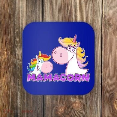 Mamacorn Mom Unicorn Coaster