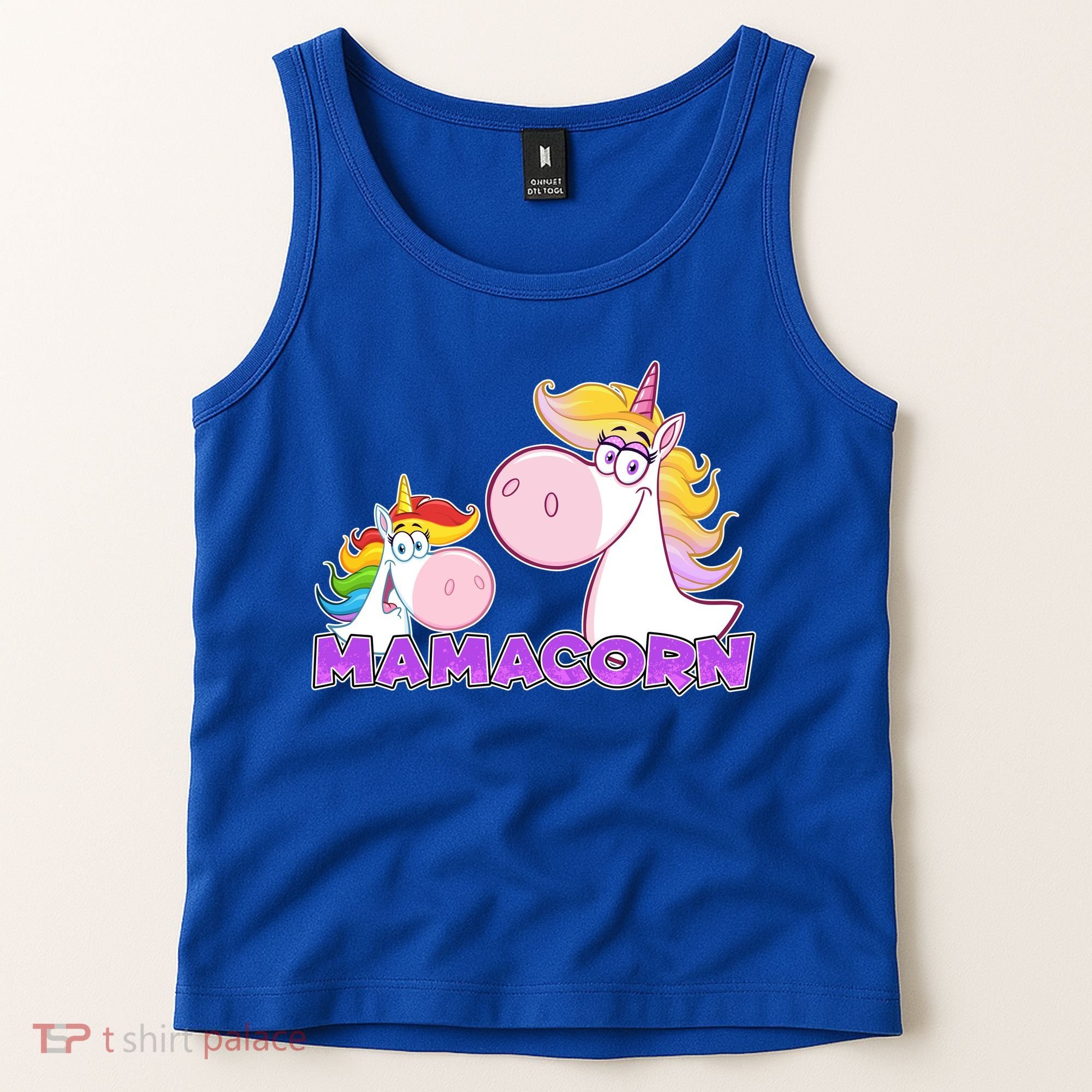 Mamacorn Mom Unicorn Tank Top