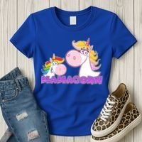 Mamacorn Mom Unicorn Women's T-Shirt thumb 3