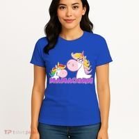 Mamacorn Mom Unicorn Women's T-Shirt thumb 4
