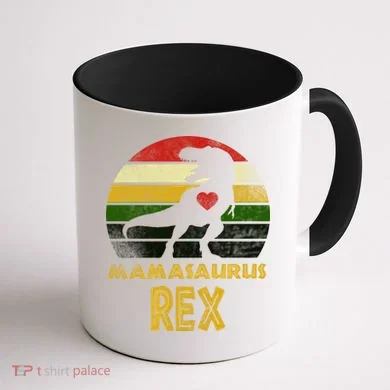 Mamasaurus Rex Coffee Mug back