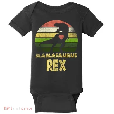 Mamasaurus Rex Baby Bodysuit