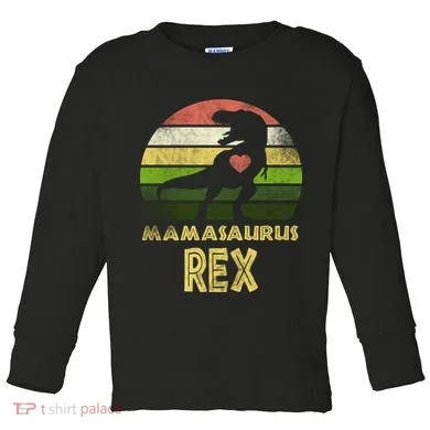 Mamasaurus Rex Toddler Long Sleeve