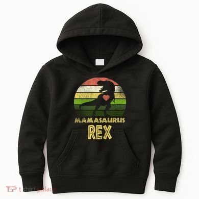 Mamasaurus Rex Kids Hoodie