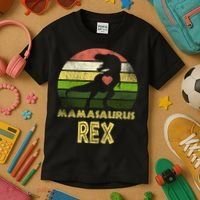 Mamasaurus Rex Kids T-Shirt thumb 3