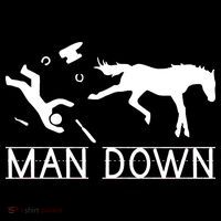 Man Down Horseshoer Funny Horse Doggie Tank thumb 4