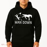 Man Down Horseshoer Funny Horse Hoodie thumb 2