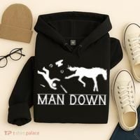 Man Down Horseshoer Funny Horse Hoodie thumb 4