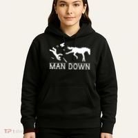 Man Down Horseshoer Funny Horse Hoodie thumb 5