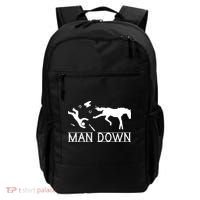 Man Down Horseshoer Funny Horse Backpack thumb 0