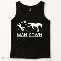 Man Down Horseshoer Funny Horse Tank Top thumb 2