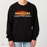 Man Of God Husband Dad Grandpa Women's Sweatshirt thumb 0