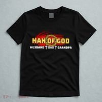 Man Of God Husband Dad Grandpa T-Shirt thumb 5