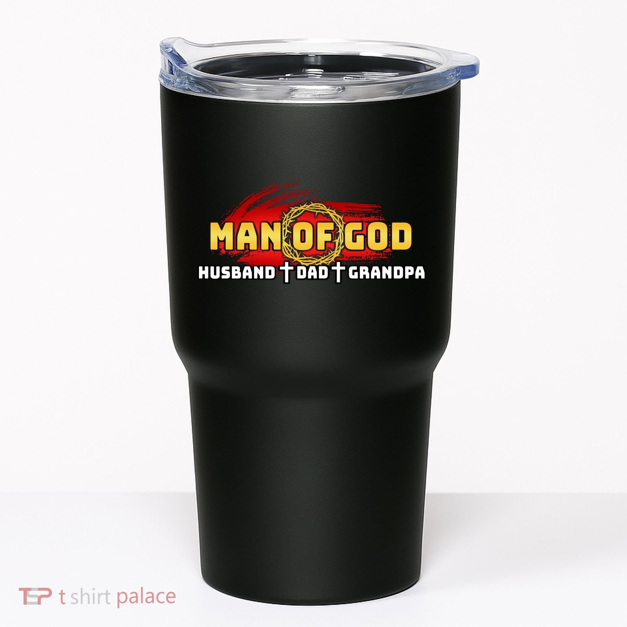 Man Of God Husband Dad Grandpa Tumbler