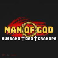 Man Of God Husband Dad Grandpa Mousepad thumb 1