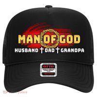 Man Of God Husband Dad Grandpa Hat thumb 0