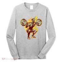 Man Squatting Long Sleeve Shirt thumb 0