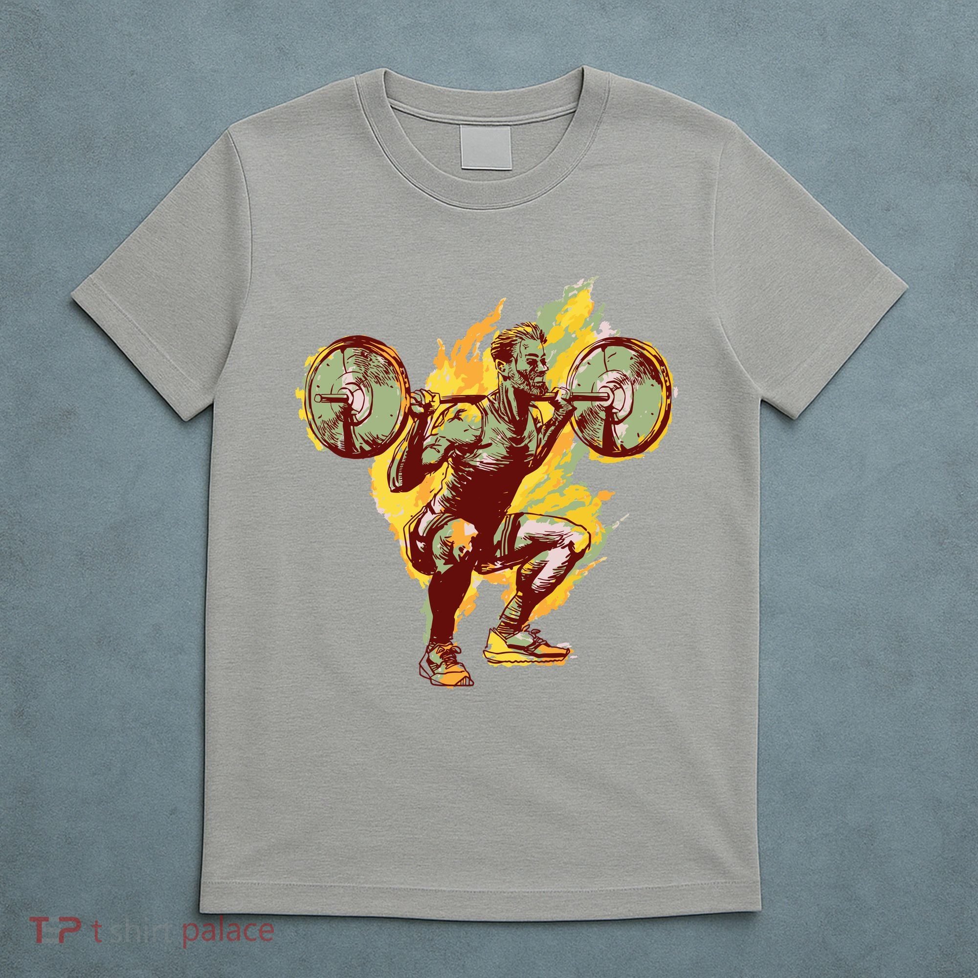 Man Squatting T-Shirt