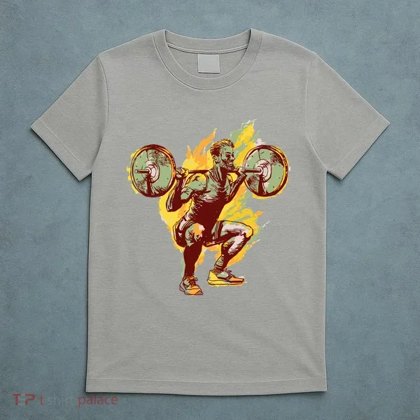 Man Squatting T-Shirt