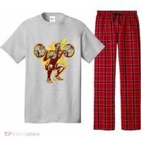 Man Squatting Pajama Set thumb 0