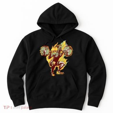 Man Squatting Hoodie