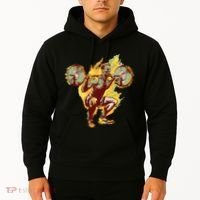 Man Squatting Hoodie thumb 2