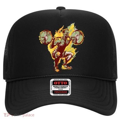 Man Squatting Hat