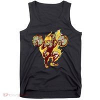 Man Squatting Tank Top thumb 0