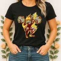 Man Squatting Women's T-Shirt thumb 2