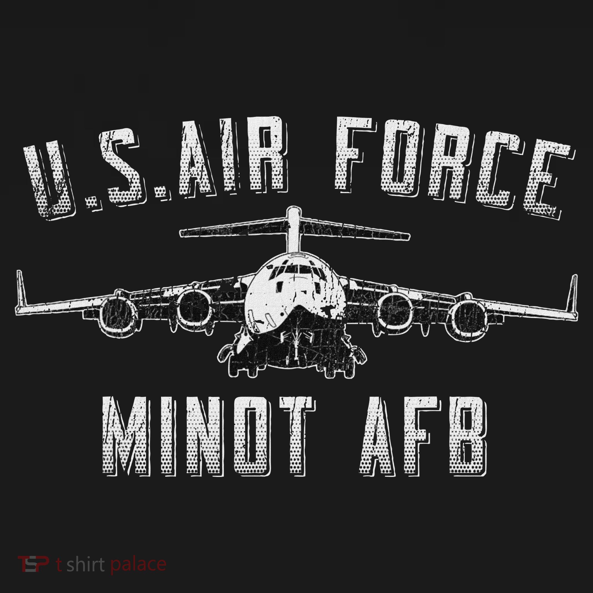 Minot Afb North Dakota Veteran Pride Button