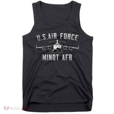 Minot Afb North Dakota Veteran Pride Tank Top