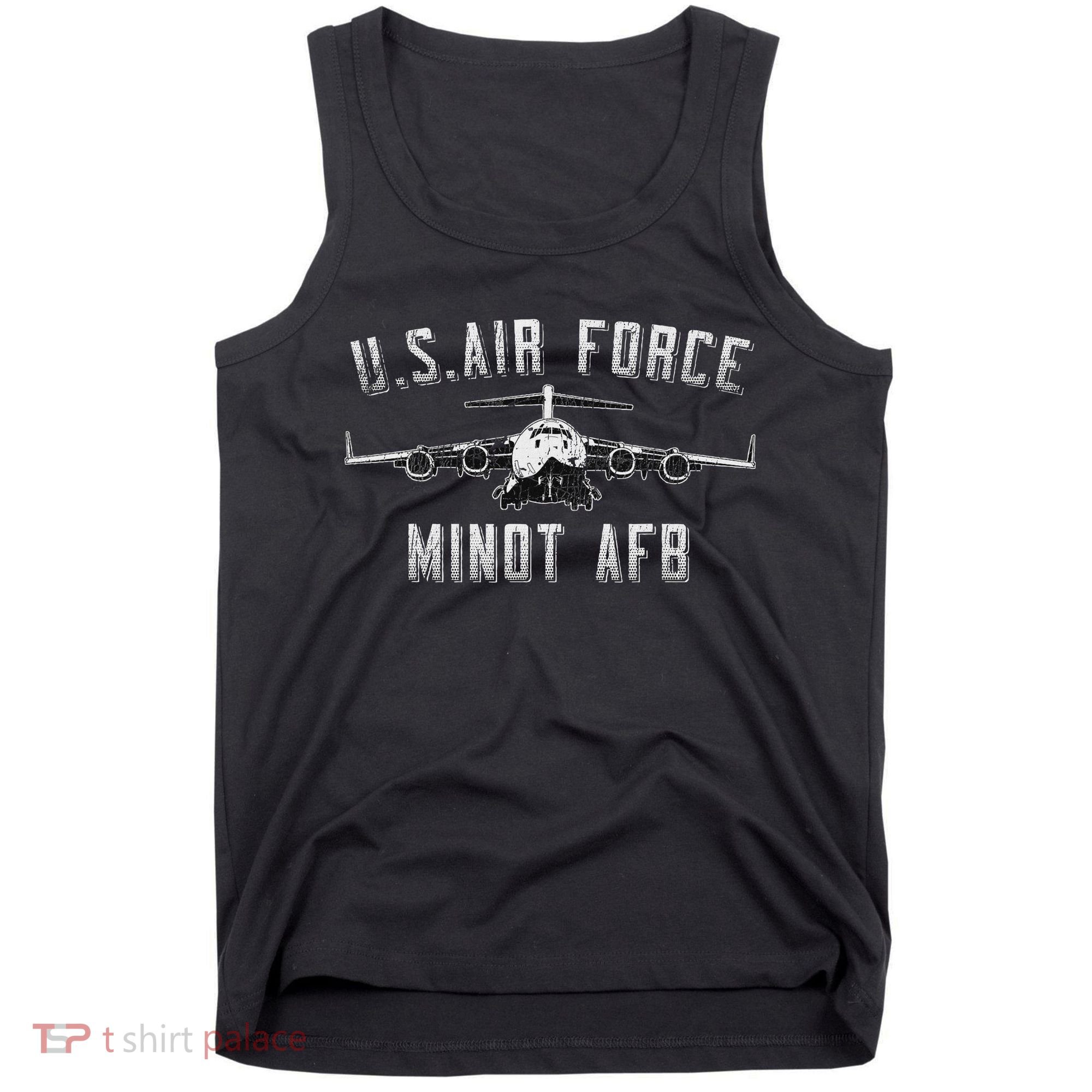 Minot Afb North Dakota Veteran Pride Tank Top