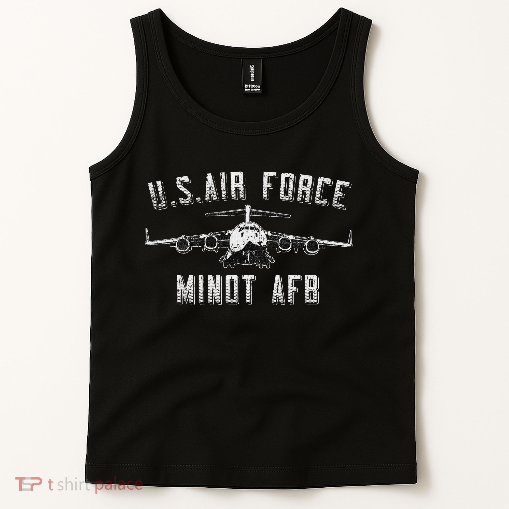 Minot Afb North Dakota Veteran Pride Tank Top