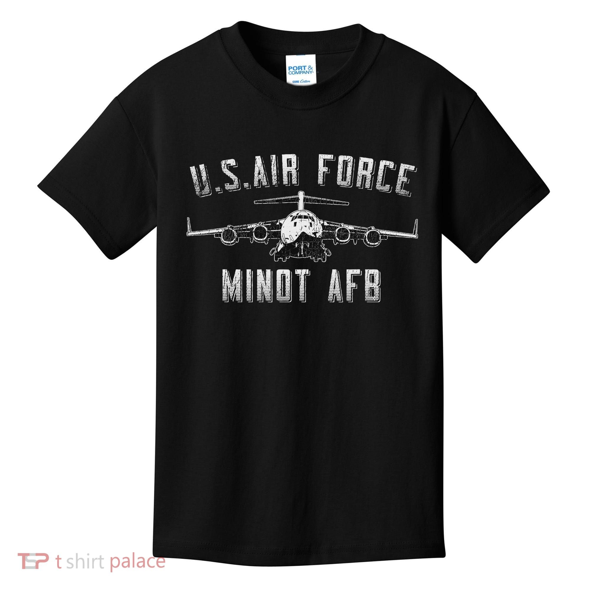 Minot Afb North Dakota Veteran Pride Kids T-Shirt