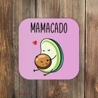 Mamacadobaby Announcement New Mom Coaster thumb 0