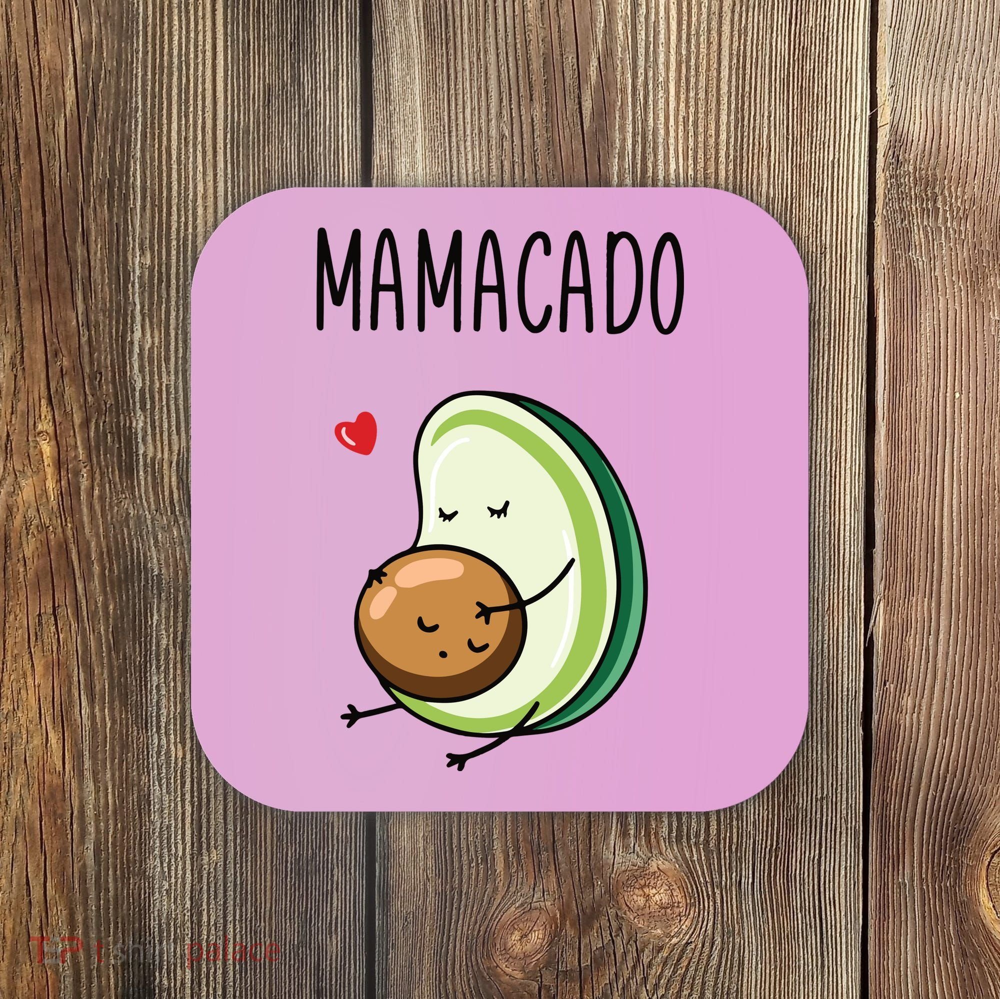 Mamacadobaby Announcement New Mom Coaster