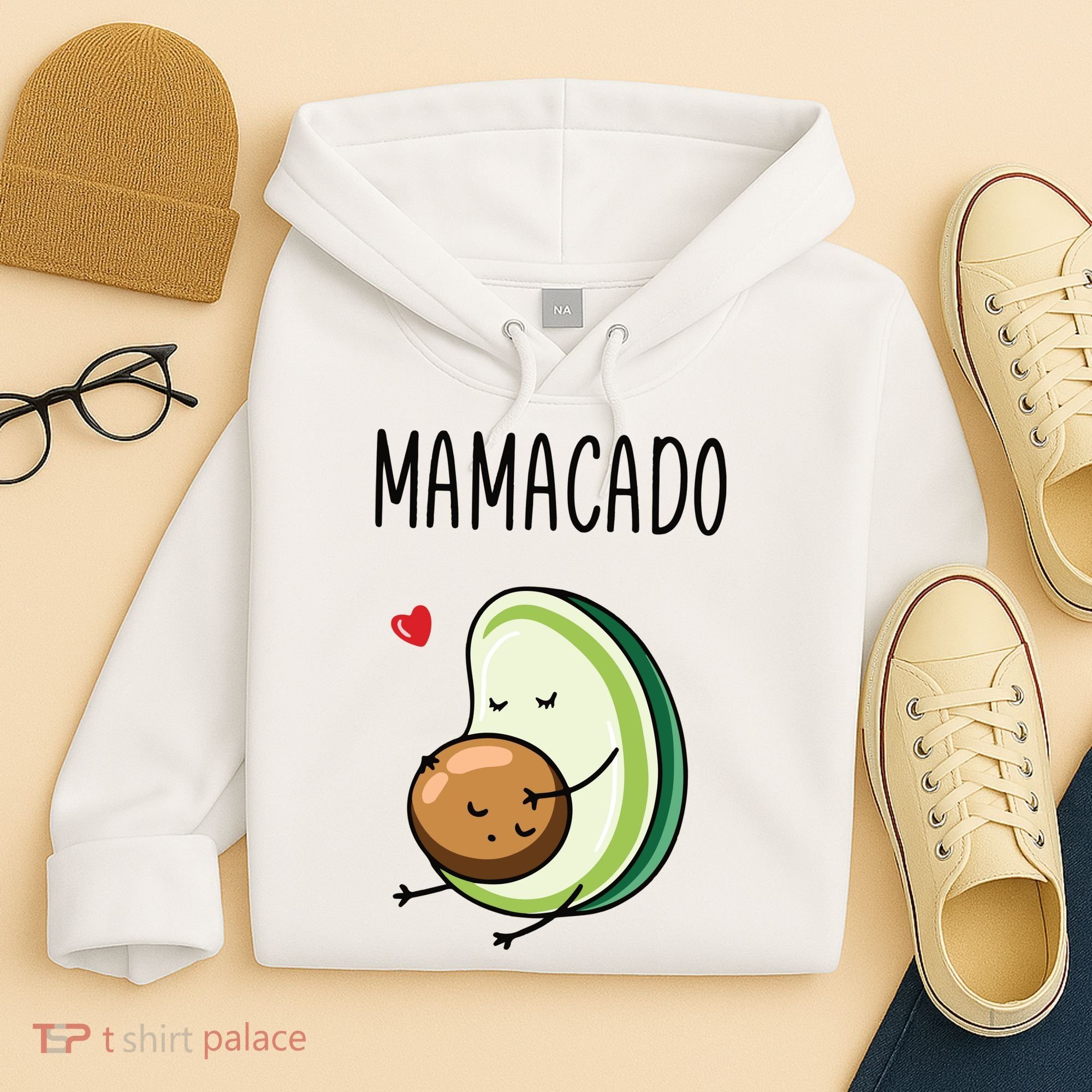 Mamacadobaby Announcement New Mom Hoodie