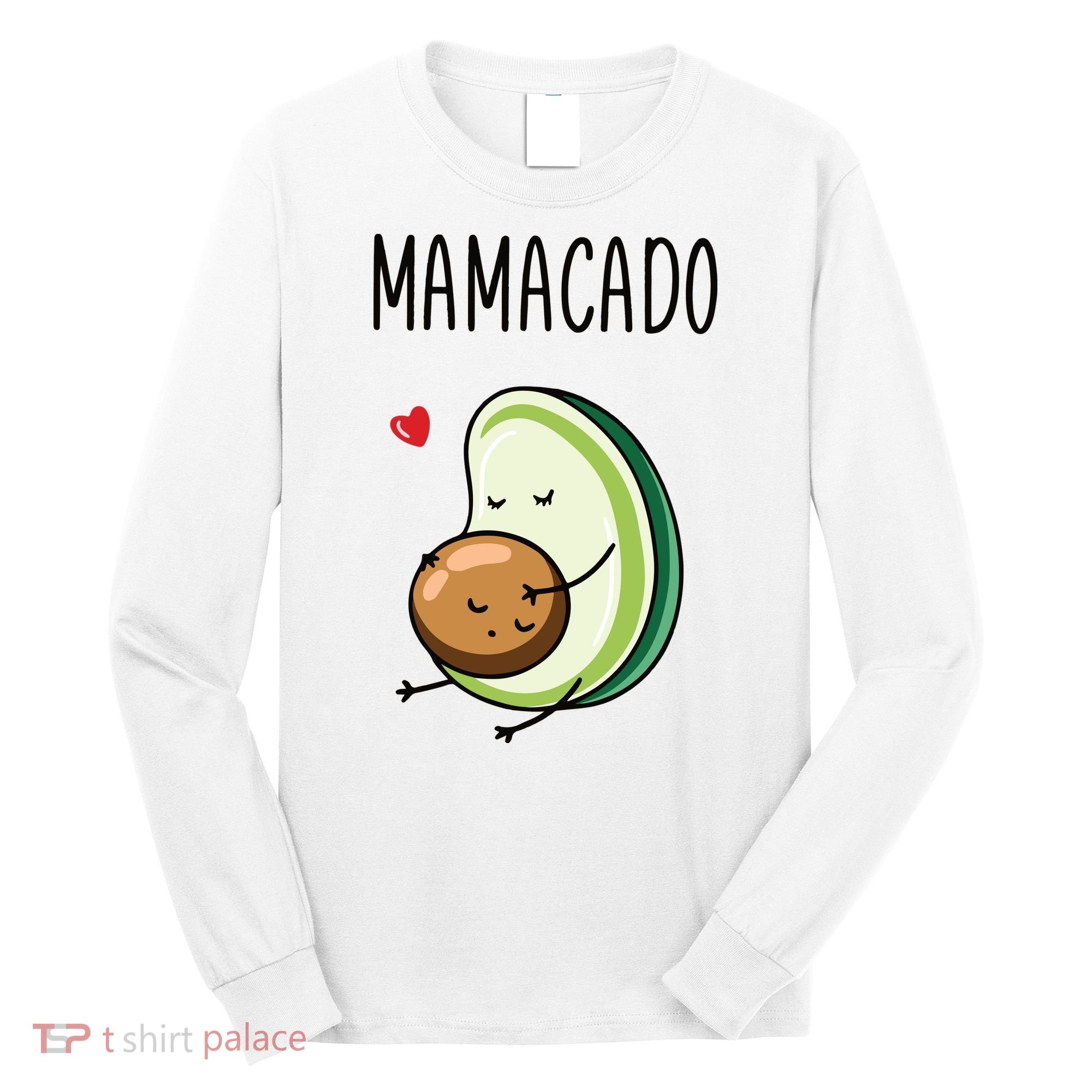 Mamacadobaby Announcement New Mom Long Sleeve Shirt