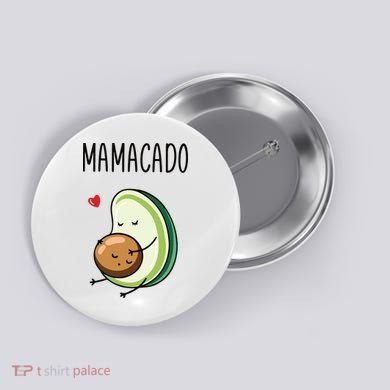 Mamacadobaby Announcement New Mom Button