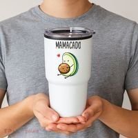 Mamacadobaby Announcement New Mom Tumbler thumb 2