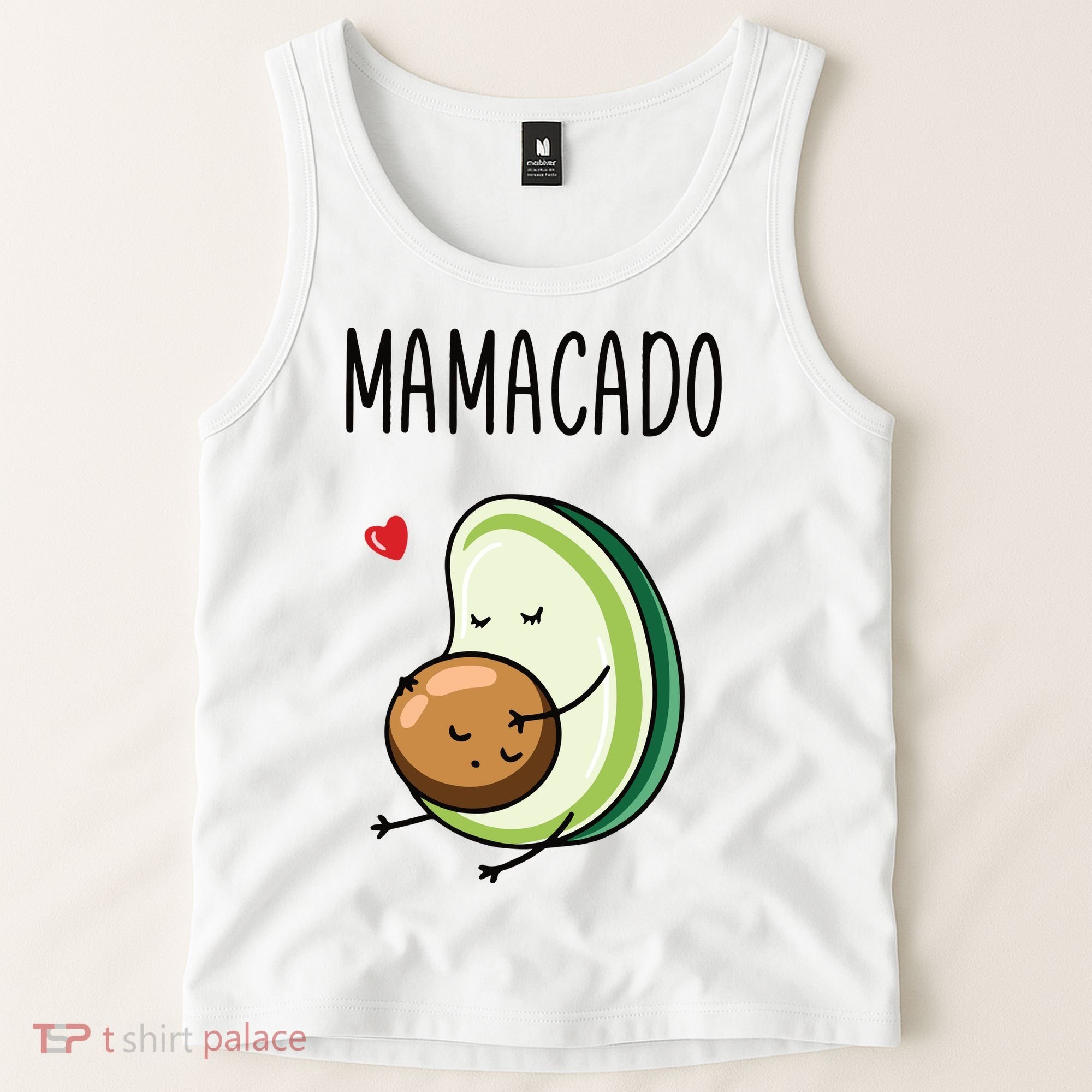 Mamacadobaby Announcement New Mom Tank Top