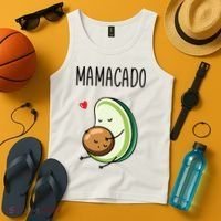 Mamacadobaby Announcement New Mom Tank Top thumb 4