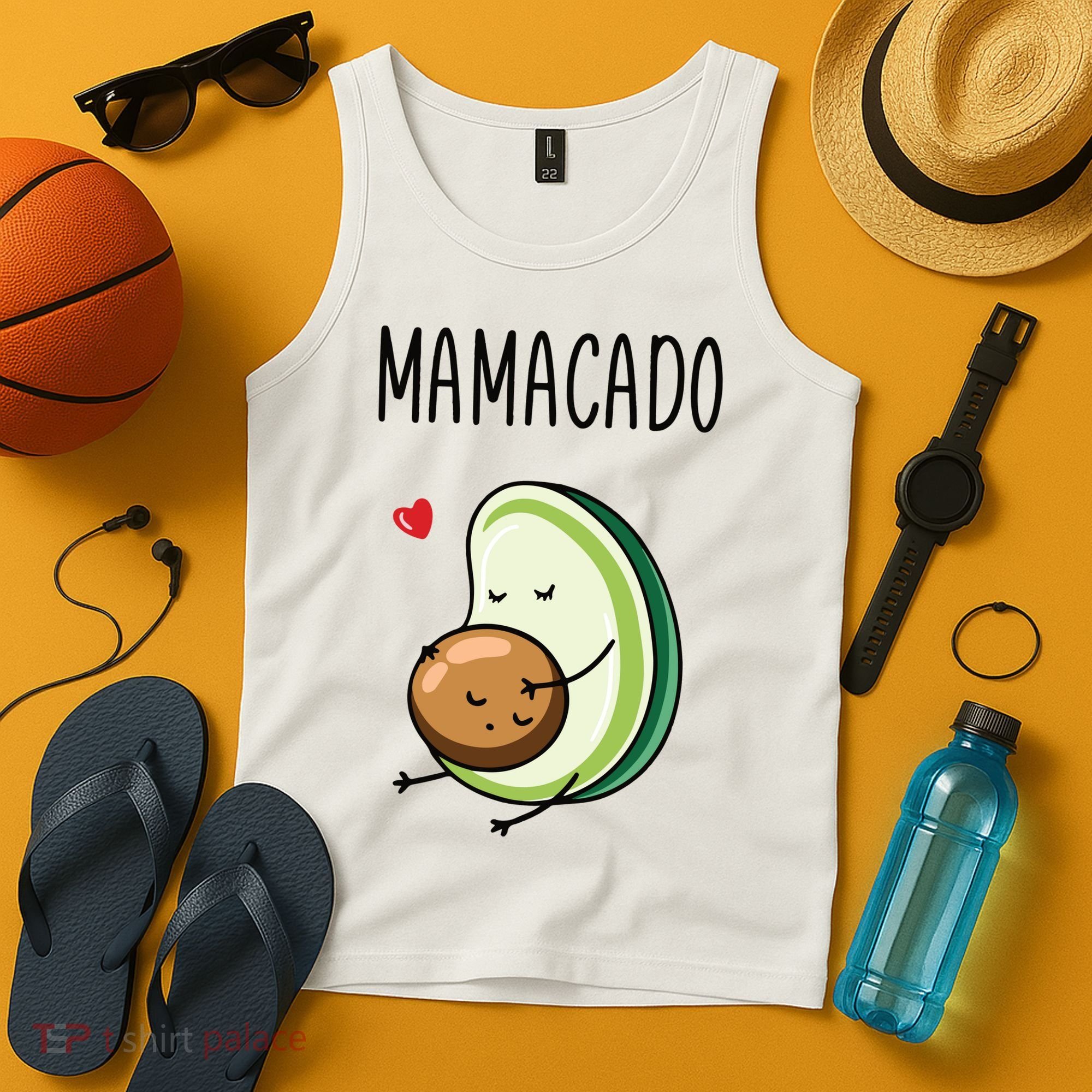 Mamacadobaby Announcement New Mom Tank Top